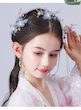 کانزاشی و شانه شینیون ویولت (ست ۳ تیکه)🦋💜