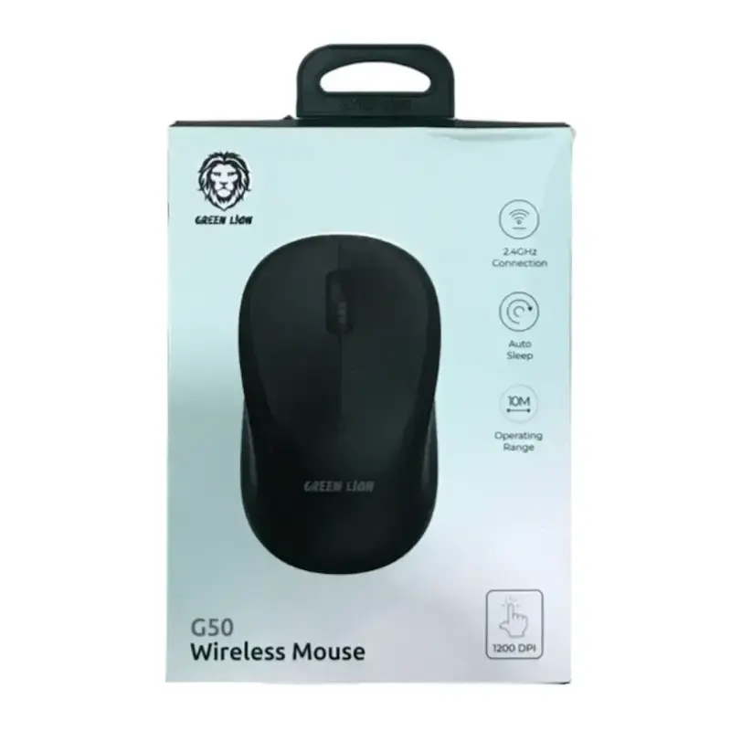 ماوس بی سیم گرین لاین مدل Green Lion G50