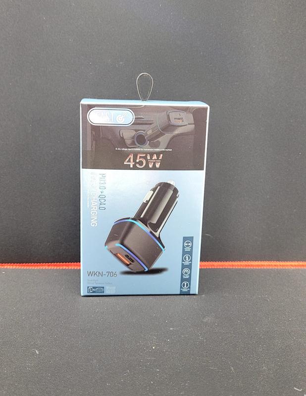شارژر فندکی 45 وات مدل WKN-706