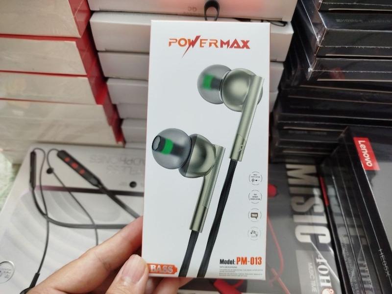 هندزفری سیمی پاورمکس PowerMax pm013