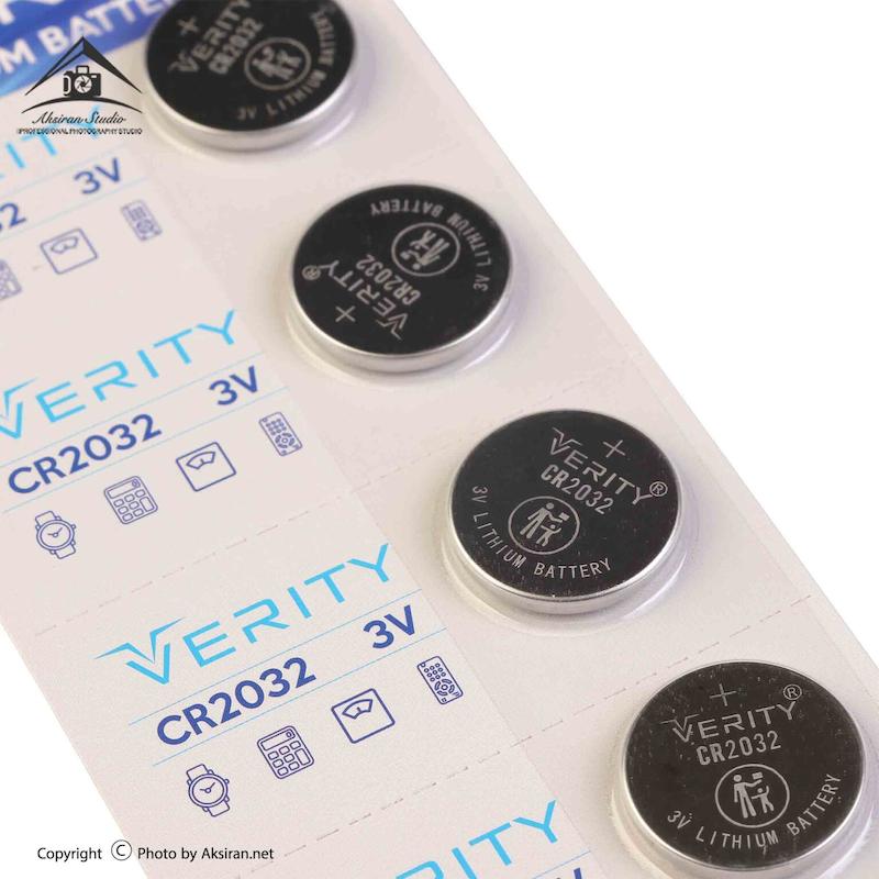 باتری سکه ای وریتی مدل CR2032 تکی