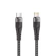 کابل شارژ تایپ سی به لایتنینگ کی اف سنیور مدل KF Senior S9 Type-C to Lightning Cable