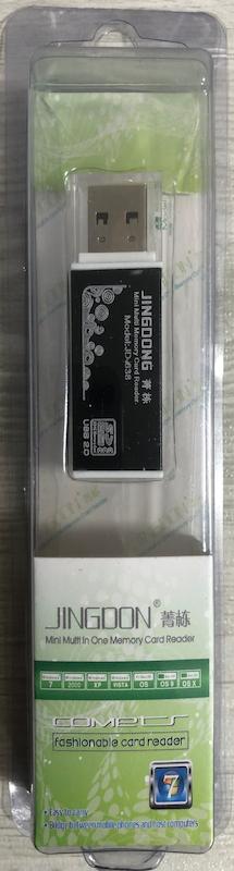 کارتخوان JING DONG مدل Mini multi Memory card Reader
