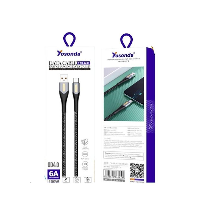 کابل شارژر usb to type c