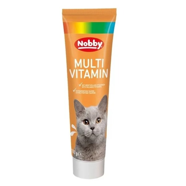 خمیر مولتی ویتامین گربه نوبی Nobby Multi Vitamin Cat
