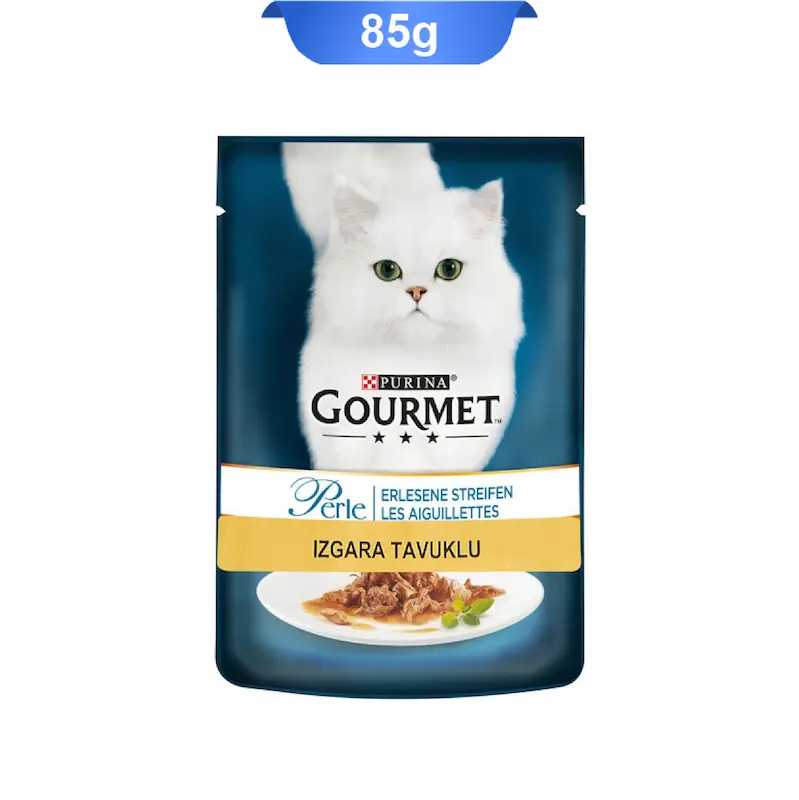 پوچ گربه بالغ گورمت طعم مرغ