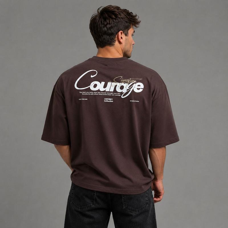 تیشرت ماکان طرح COURAGE قیمت 790