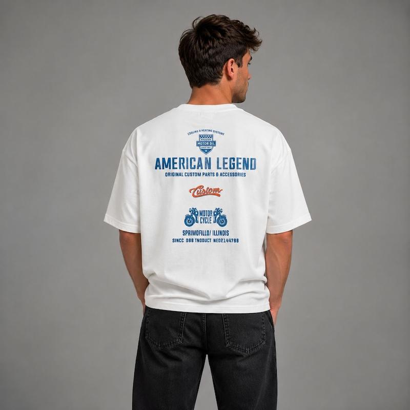 تیشرت ماکان طرح AMERICAN موتور قیمت790