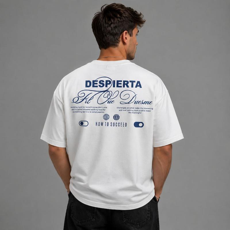 تیشرت دورس دو نخ طرح despierate