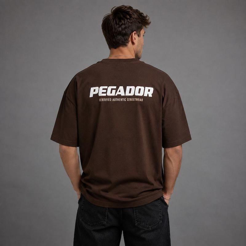 تیشرت دورس دو نخ طرح PEGADOR