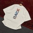 تیشرت دورس دو نخ مردانه back