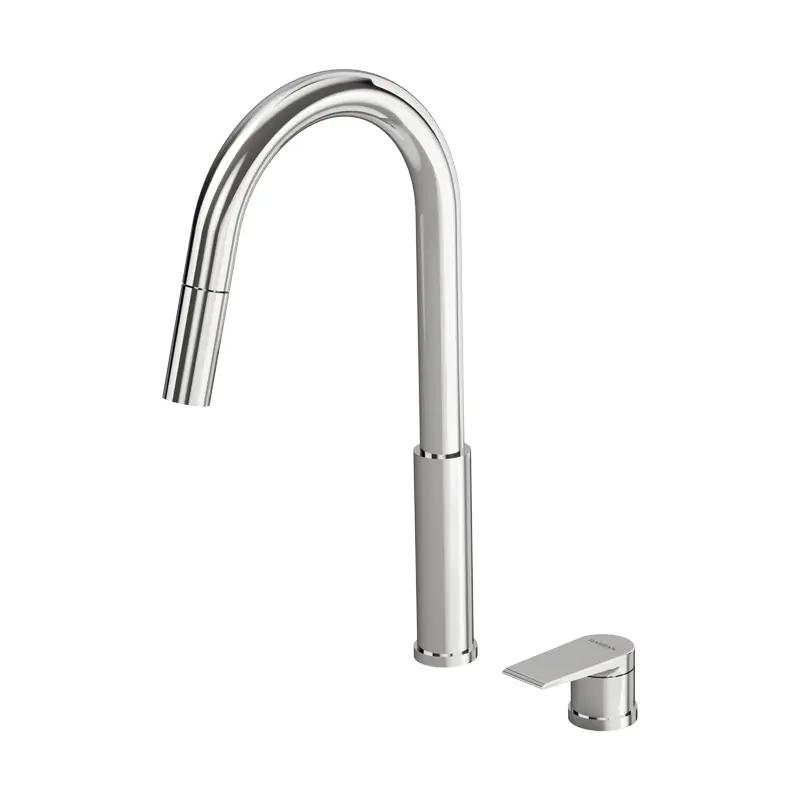 شیر ظرفشویی جزیره ای شاوری برند راسان RASSAN مدل نبولا