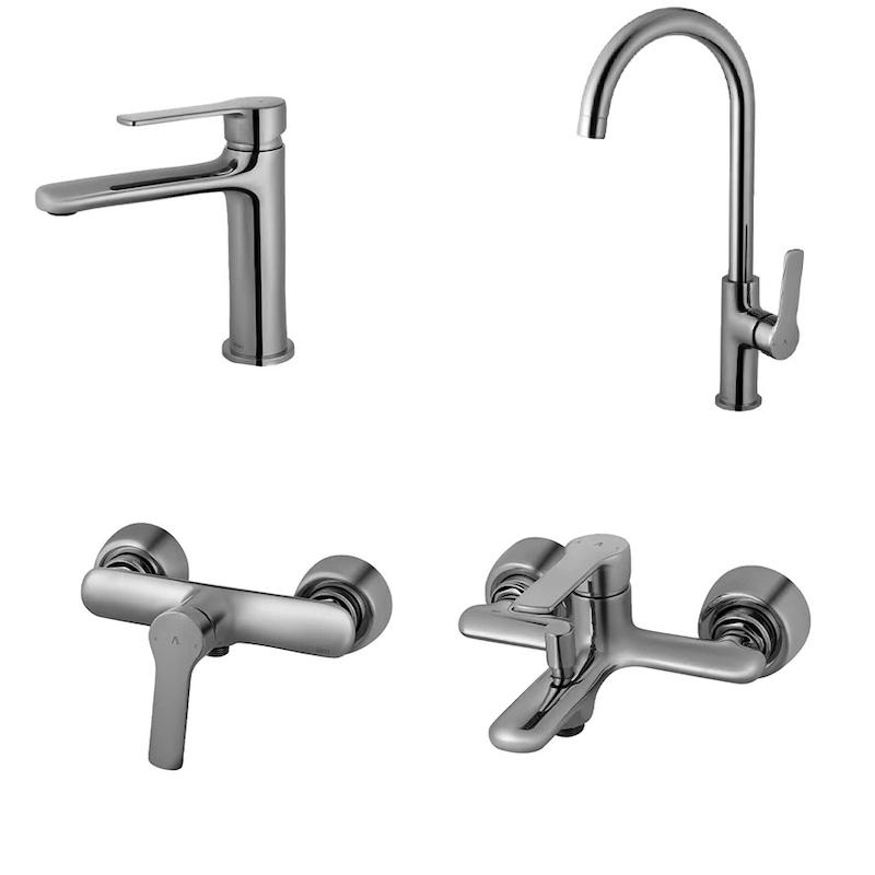 ست شیرآلات برند البرز روز ALBORZ ROOZ مدل مرداس