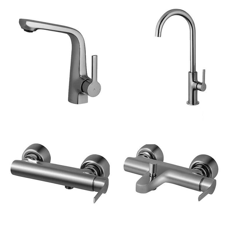 ست شیرآلات برند البرز روز ALBORZ ROOZ مدل آرونا