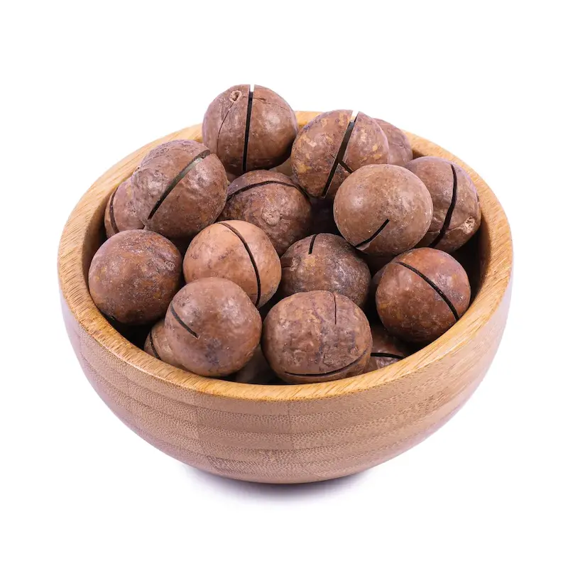بادام ماکادمیا با پوست