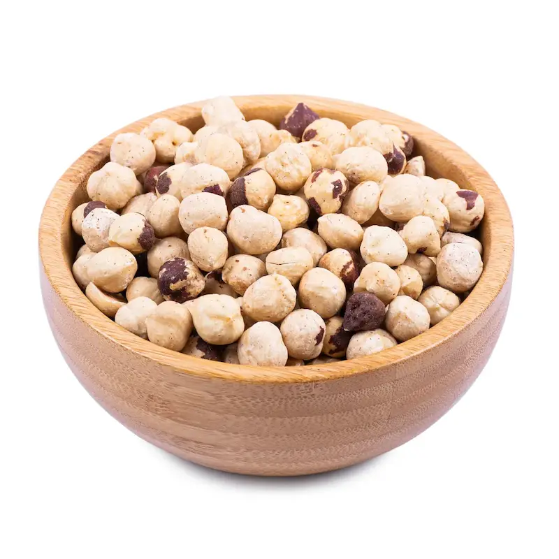 مغز فندق برشته