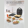 ساندویچ ساز بلک اند دکر مدل TS4130 Black and Decker Sandwich Maker TS4130