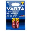 باتری نیم قلمی وارتا مدل VARTA LONGLIFE MAX POWER