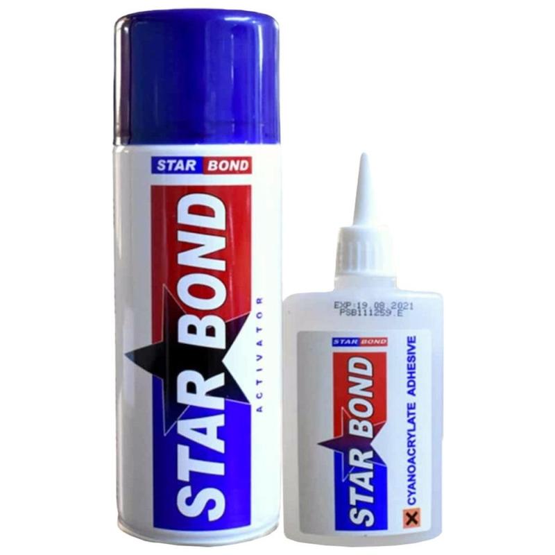 چسب 123 استار باند سایز کوچک مدل STAR BOND ACTIVATOR حجم 100 میلی لیتر