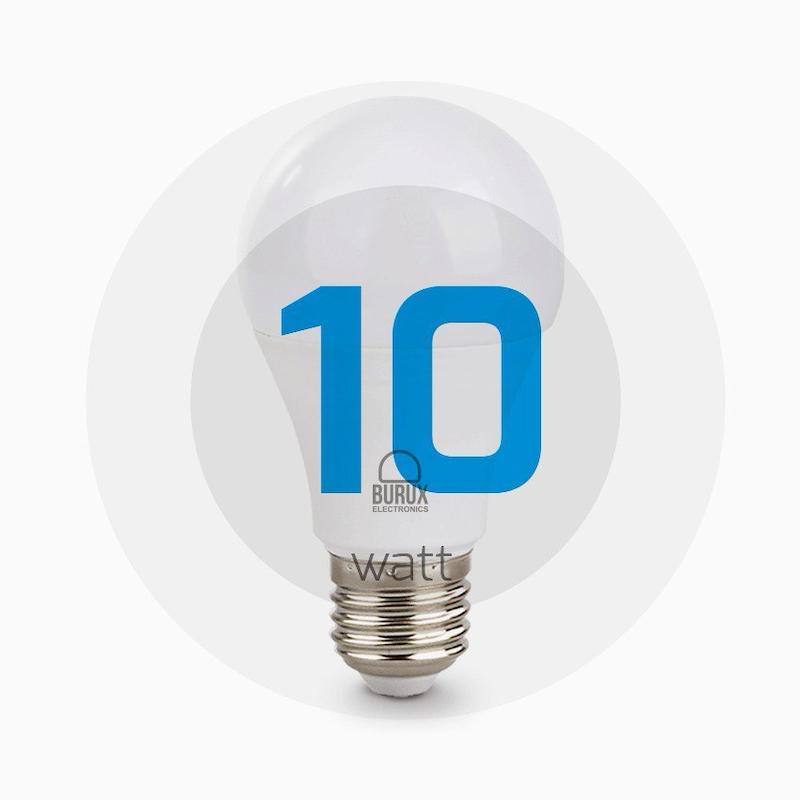 لامپ LED بروکس10 وات مهتابی
