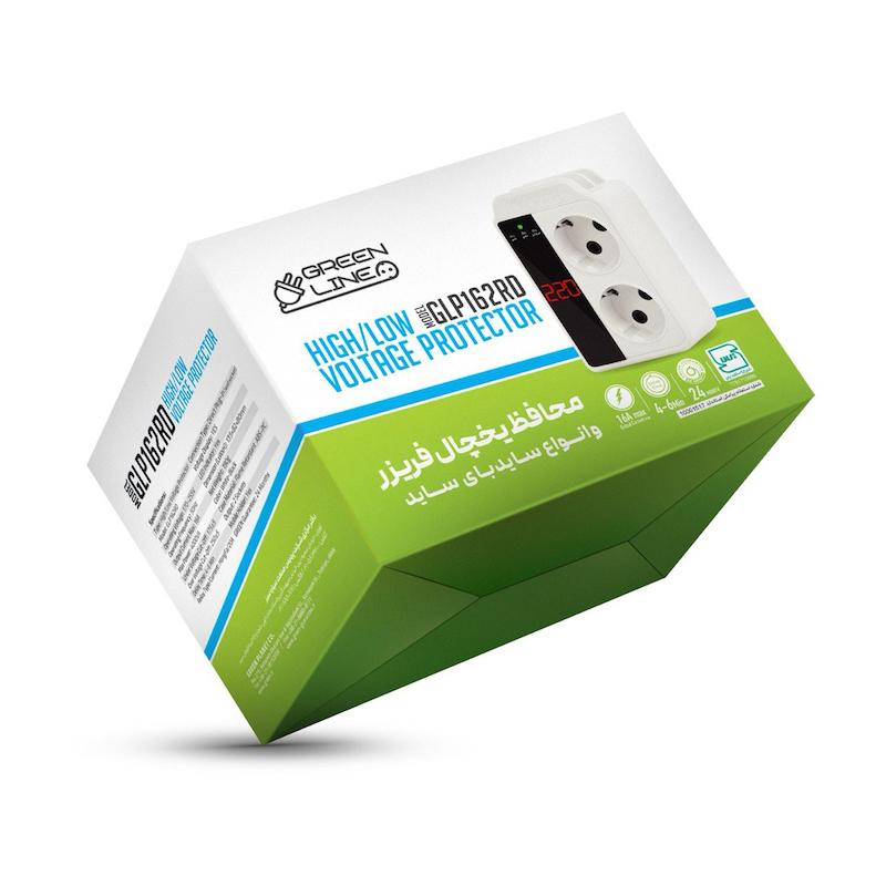 محافظ ولتاژ دیواری گرین لاین مدل GREEN Line GLP162RD