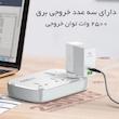 چند راهی برق هوشمند وایفای دار الدینیو Ldnio Wifi Smart Power Strip SCW3451