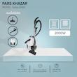 جاروبرقی 2000 وات پارس خزر مدل Turbo 2000