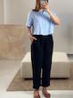 Tahari linen  mom pants 