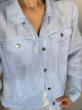 Blue linen jacket 