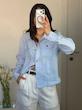 Blue linen jacket 