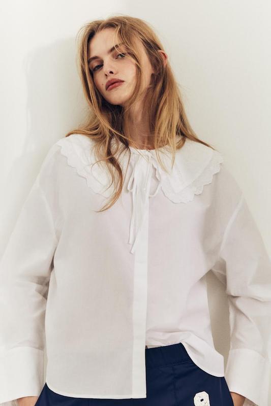 Zara Embroidered shirt