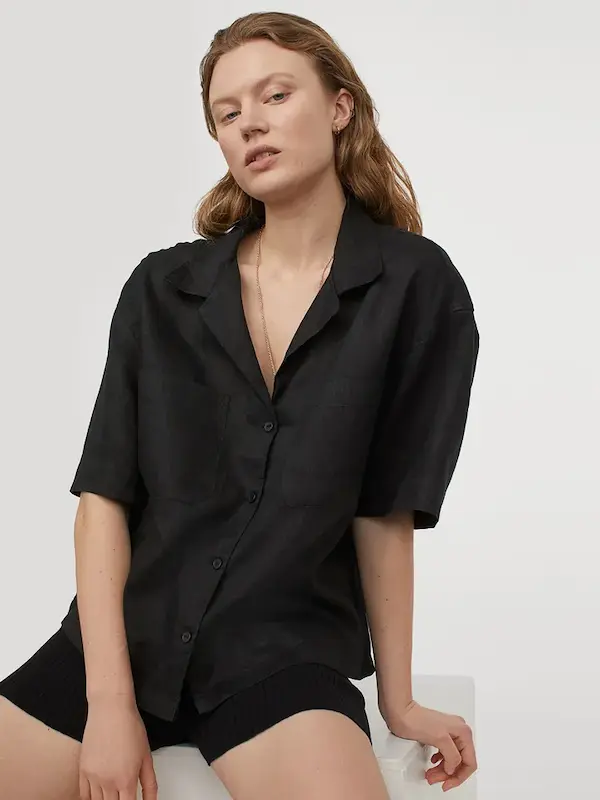 Hm linen shirt