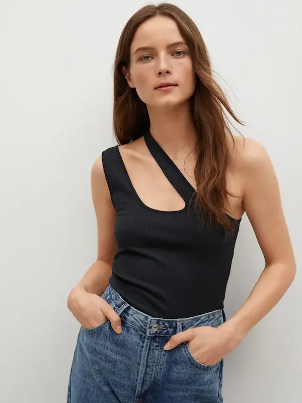 Mango black top