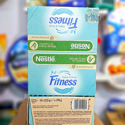 پروتئین بار نستله سری فیتنس با طعم کوکی و خامه بسته(16)عددی ا Nestle Fitness 