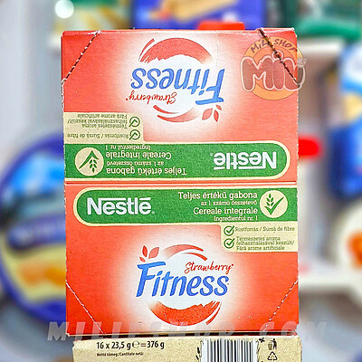 پروتئین بار نستله سری فیتنس با طعم توت فرنگی بسته(16)عددی ا Nestle Fitness 