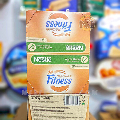 پروتئین بار نستله سری فیتنس با طعم شکلات شیری بسته(16)عددی ا Nestle Fitness 