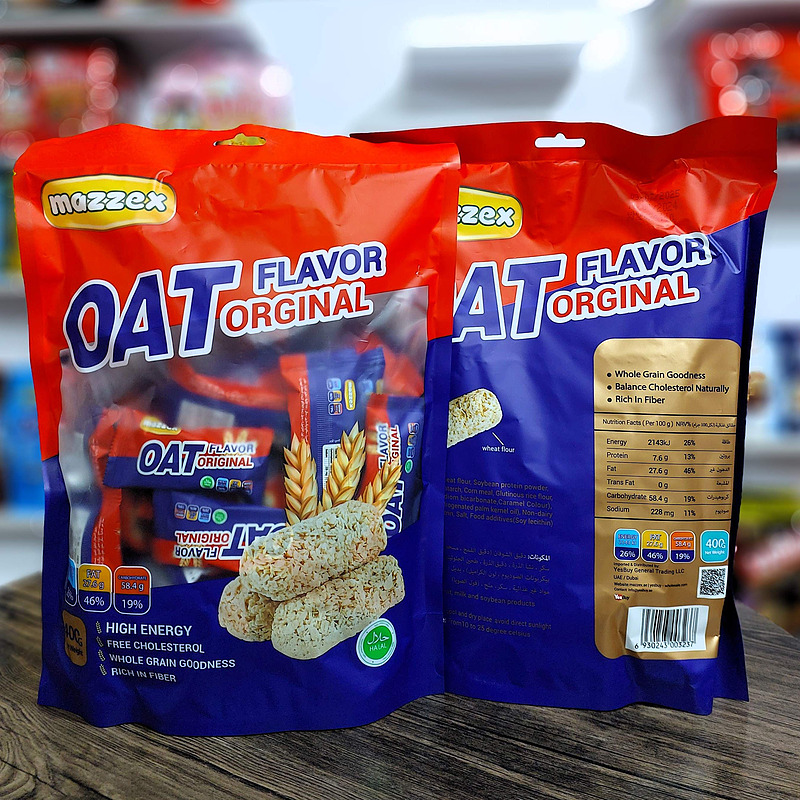 غلات اوت چوکو اورجینال 400 گرمی Mazzex ا OAT flavor orginal