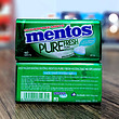 قرص خوشبو کننده دهان منتوس بدون شکر با طعم نعنا و چای سبز 35 گرمی Mentos Pure Fresh Spearmint