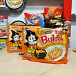 نودل کره ای چهار پنیره ی سامیانگ 145 گرمی |Buldak Quattro Cheese