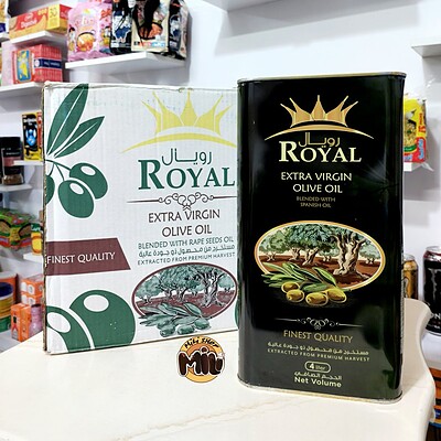روغن زیتون رویال کارتن چهار عددی اصل اسپانیا | Royal olive oil