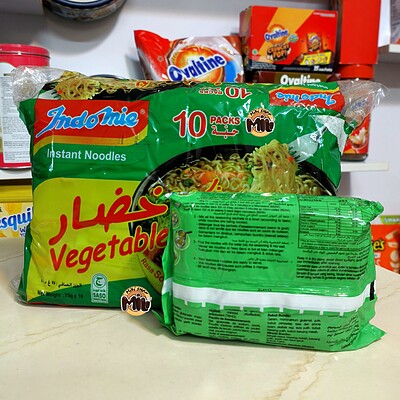 نودل اندومی سبزیجات Indomie نودلز فوری | 75 گرمی