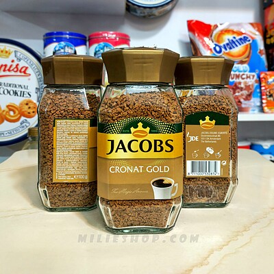 قهوه فوری جاکوبز گلد 100 گرمی محصول هلند | Jacobs Cronat Gold