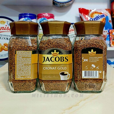 قهوه فوری جاکوبز گلد 100 گرمی محصول هلند | Jacobs Cronat Gold