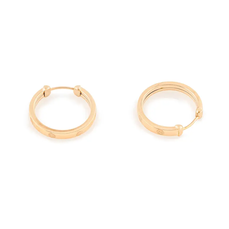 گوشواره طلا زنانه حلقه ای کد MT1210