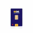 شمش طلا یک گرمی 18 عیار کد MT1787