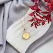 آویز گردنبند طلا زنانه طرح شهر کد MT1792