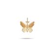 آویز گردنبند طلا زنانه طرح پروانه کد MT1854