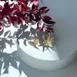 گوشواره طلا زنانه طرح پروانه کد MT1847