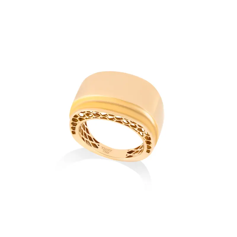 انگشتر طلا زنانه طرح فانتزی کد MT1930