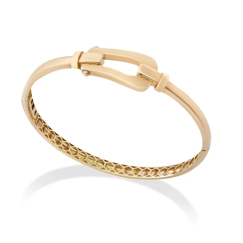 دستبند طلا زنانه طرح فانتزی کد MT1957